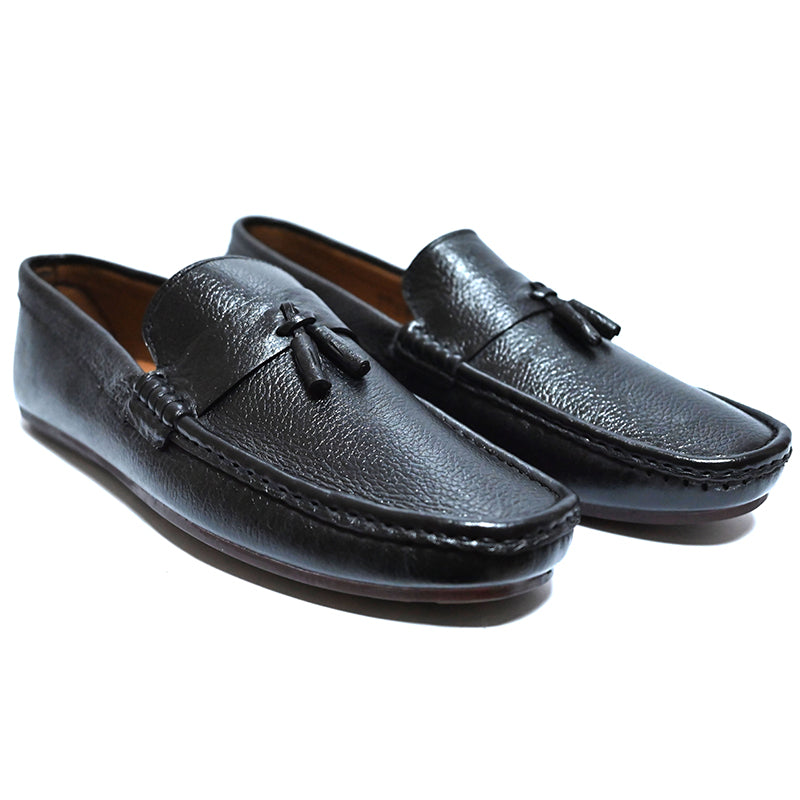 Men's Textured Moccasins - Metro-30401126